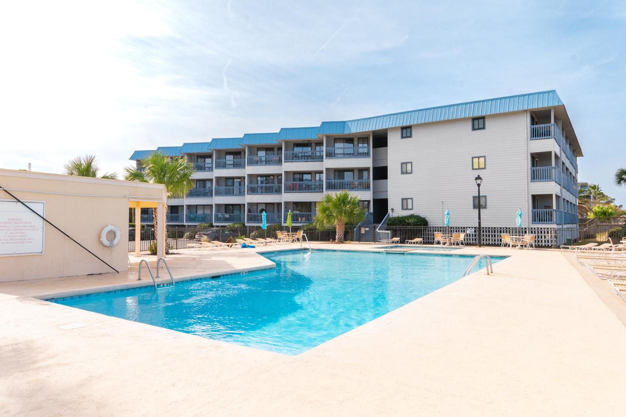 Ferienwohnung Beach-Pool-Private Balcony Tybee Island Exterior foto